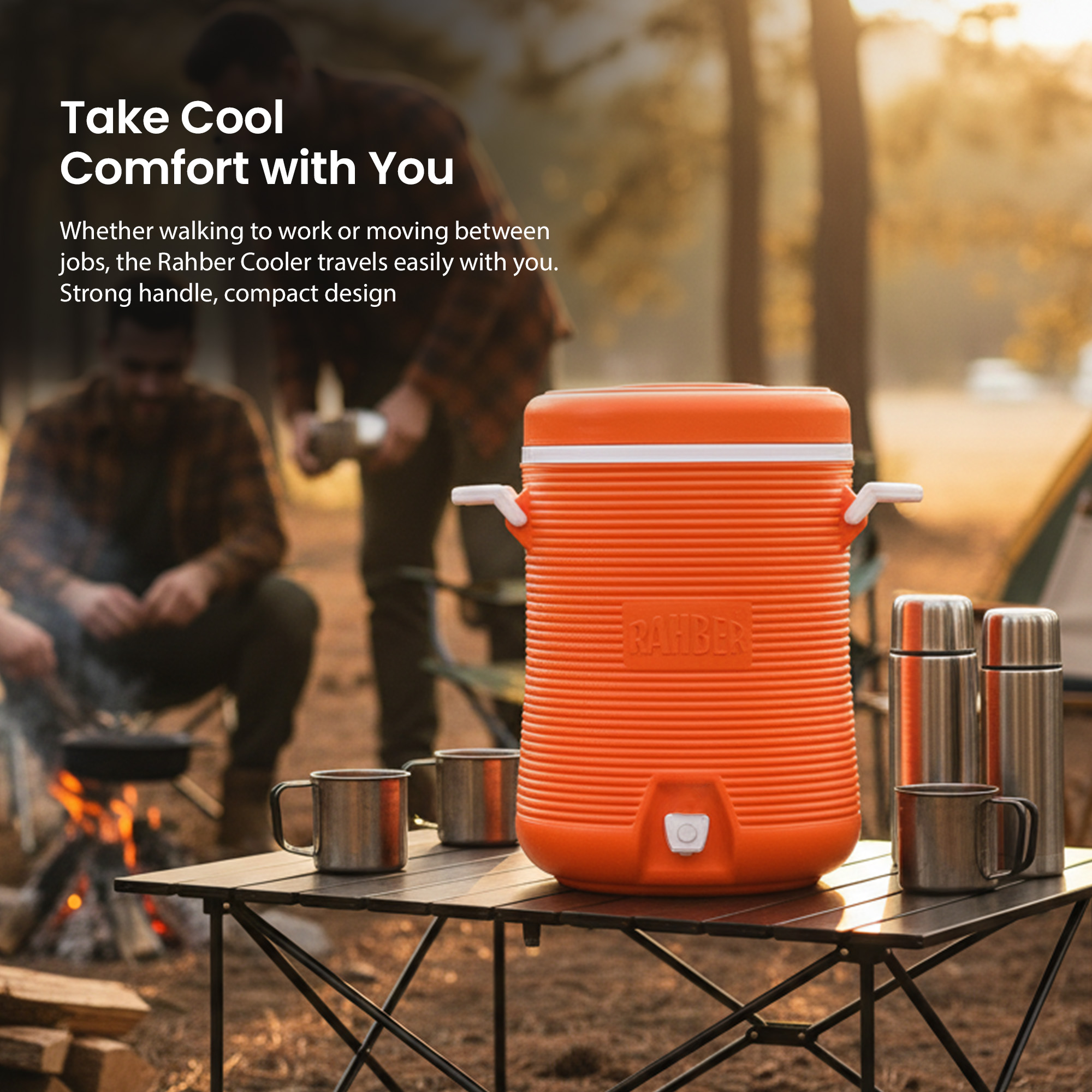 5 Gallon Heavy-Duty Insulated Beverage Cooler Dispenser - Image 6