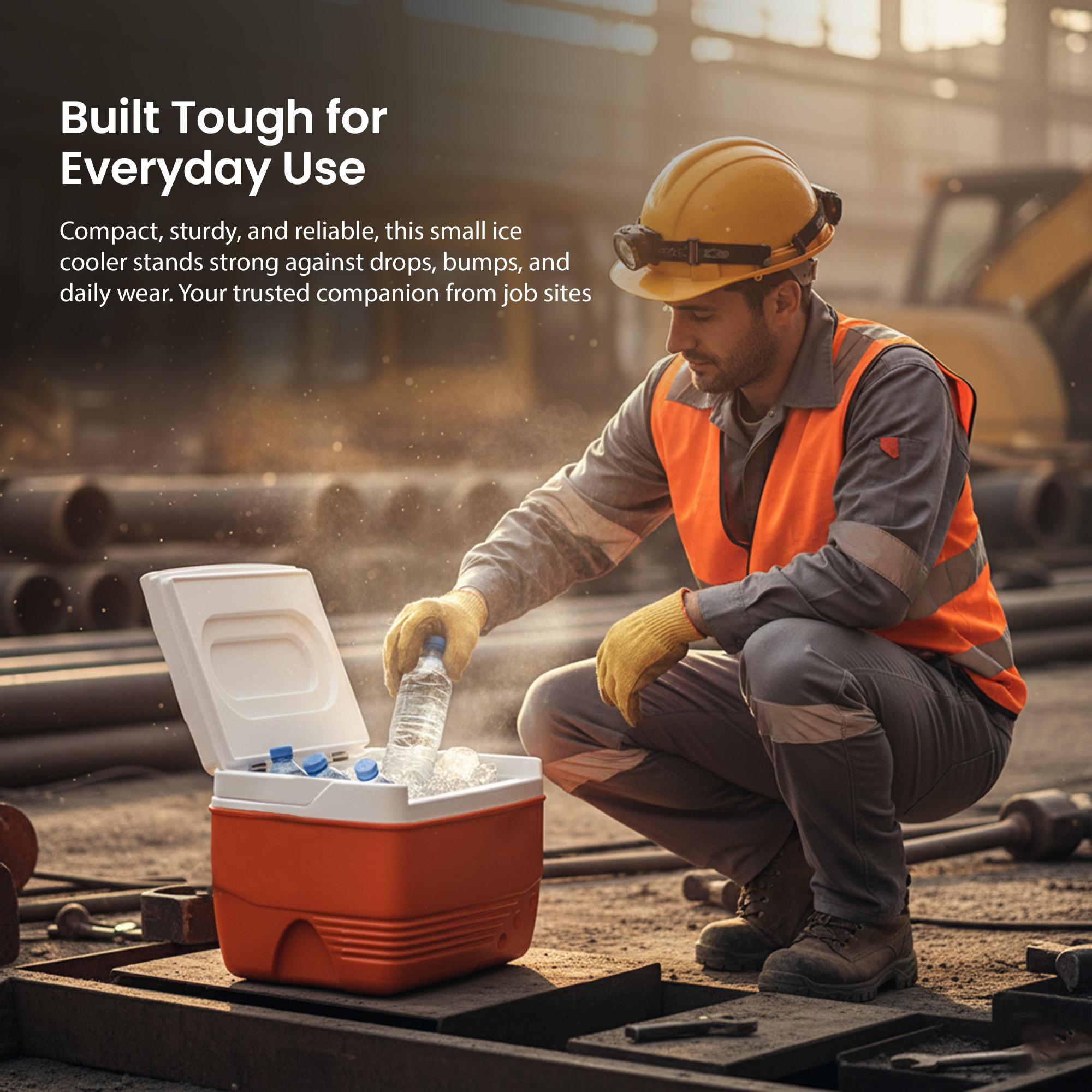 Small Ice Chest 5.75 Qt Hard Cooler for Travel & Everyday Use - Image 7