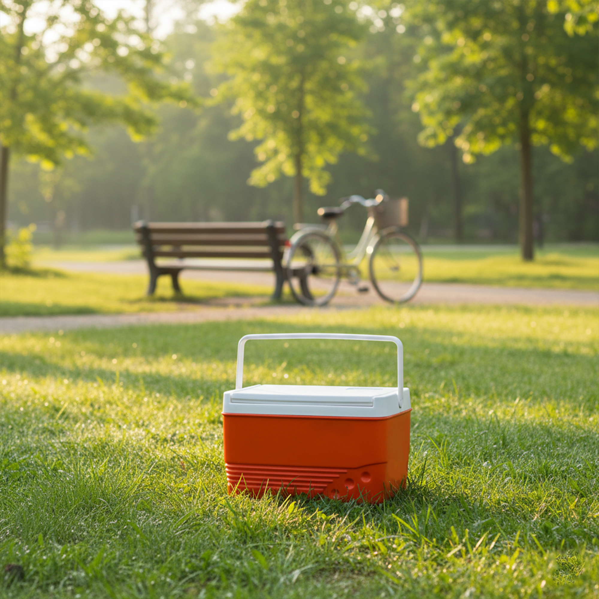 Small Ice Chest 5.75 Qt Hard Cooler for Travel & Everyday Use